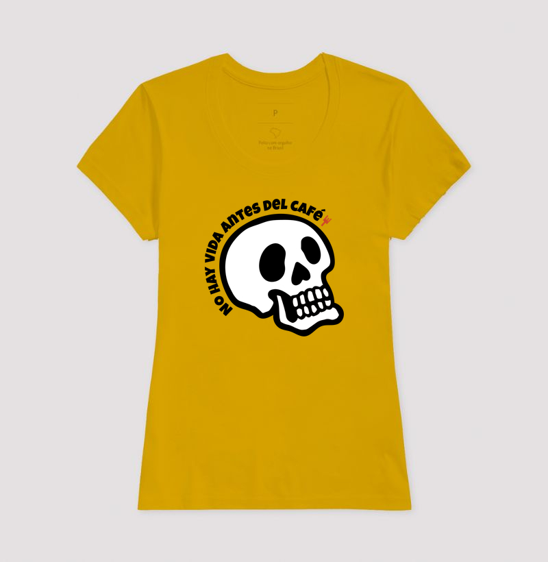 Camiseta No Hay Vida Antes del Café - Imagem 13
