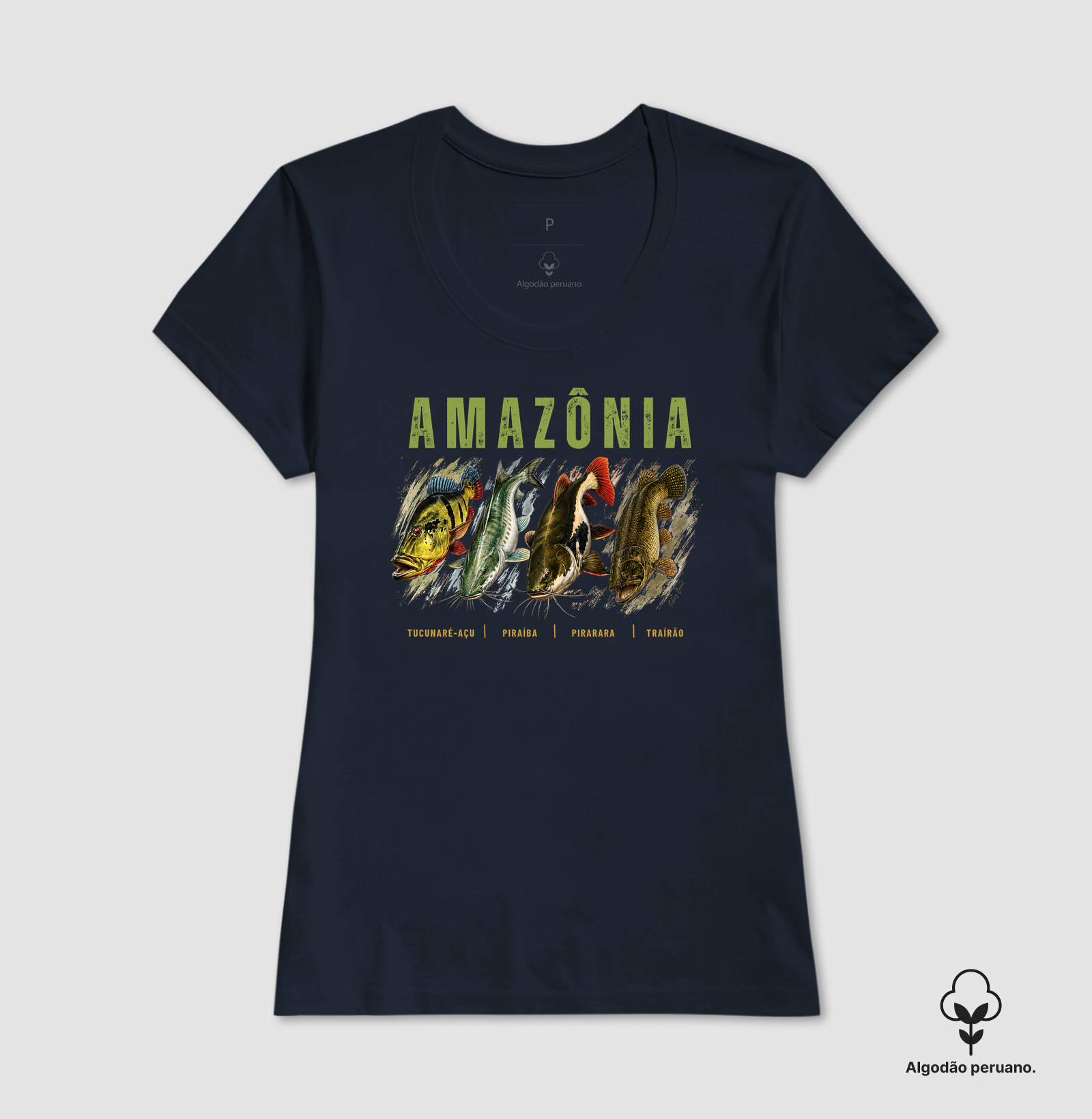 AMAZÔNIA — GIGANTES AMAZÔNICOS (Algodão peruano) - Imagem 2