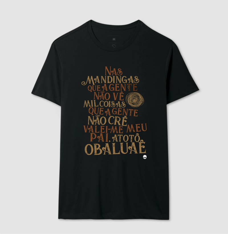 Camiseta Umbanda Orixá Obaluaê Omolu Atotô - Imagem 2