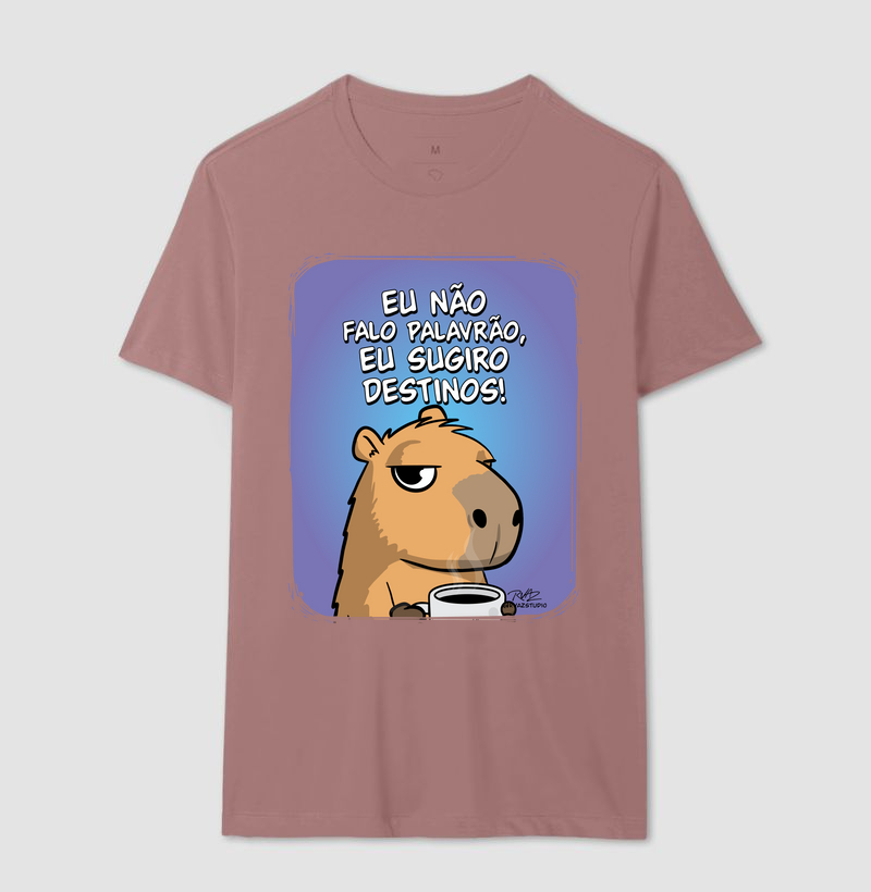 Camiseta Capivara Sugiro Destinos - Imagem 16