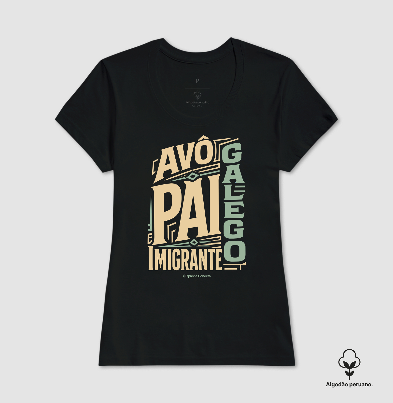 Camiseta Masculina Espanha - Avô e Pai - Imagem 5