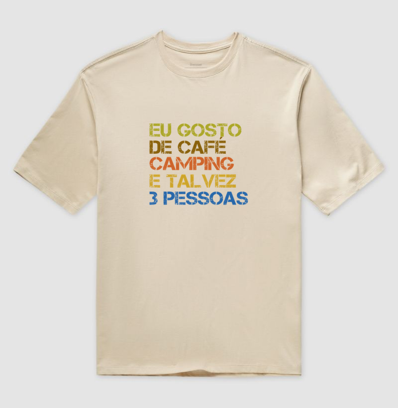 Camiseta Oversized Alma Outdoor | Café, Camping & Pouca Gente - Imagem 4