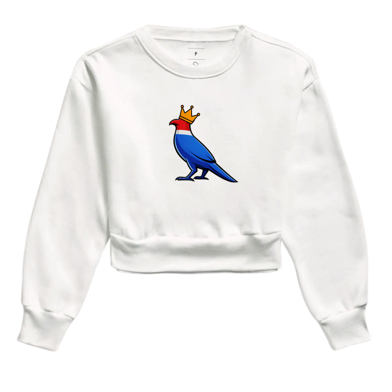 👑 O Carcará colocou sua coroa!  Mais que uma estampa, é um grito de orgulho nordestino. O Rei do Sertão surge com suas cores vibrantes — vermelho, branco e azul — representando a força, coragem e resistência de um povo que nunca se curva diante das dificuldades. - Imagem 3