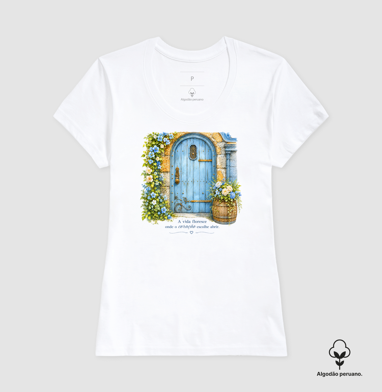 Camiseta Porta da felicidade - Imagem 9
