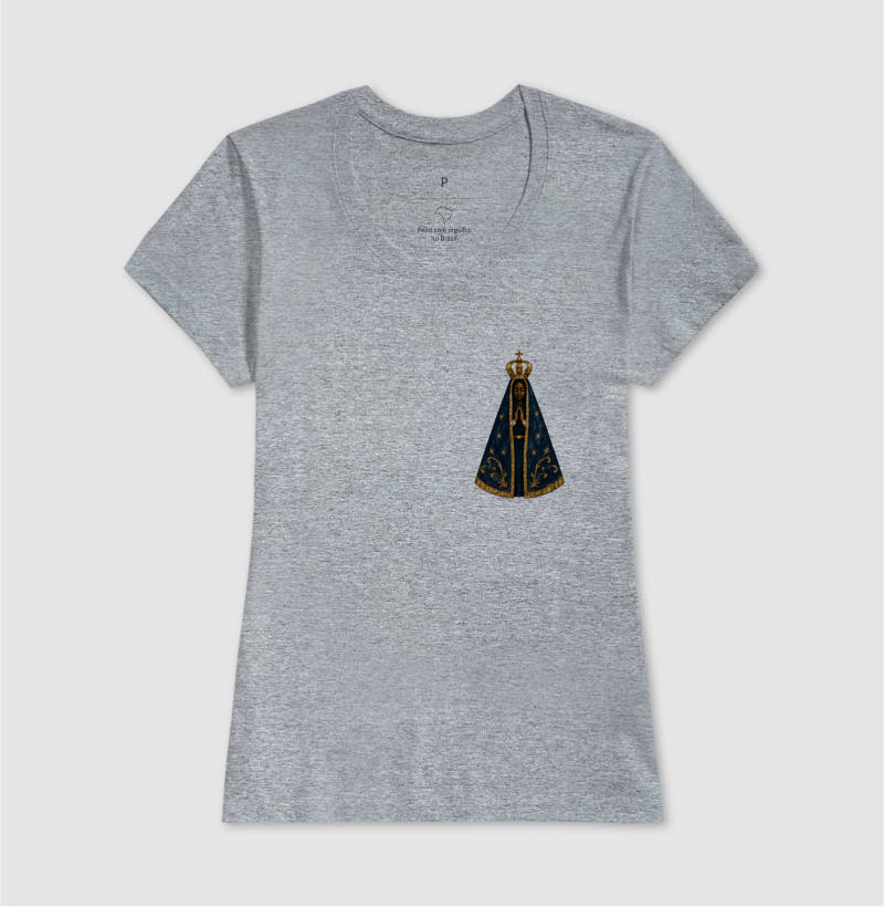 Nossa Senhora Aparecida - Manto Azul e Ouro - Imagem 9