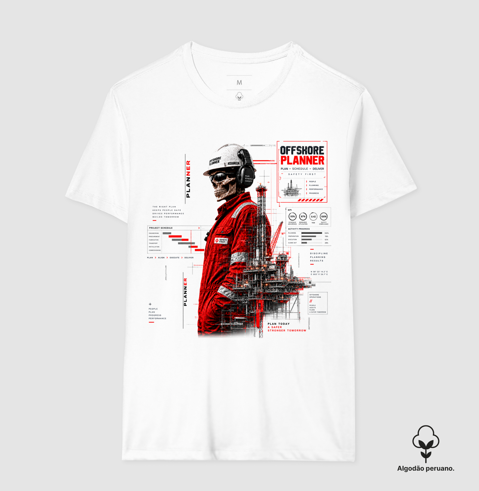 Offshore Planner Skull Homem - Imagem 4