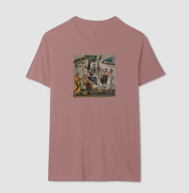 A Academia de Platão — Mosaico de Pompeia - Imagem 17