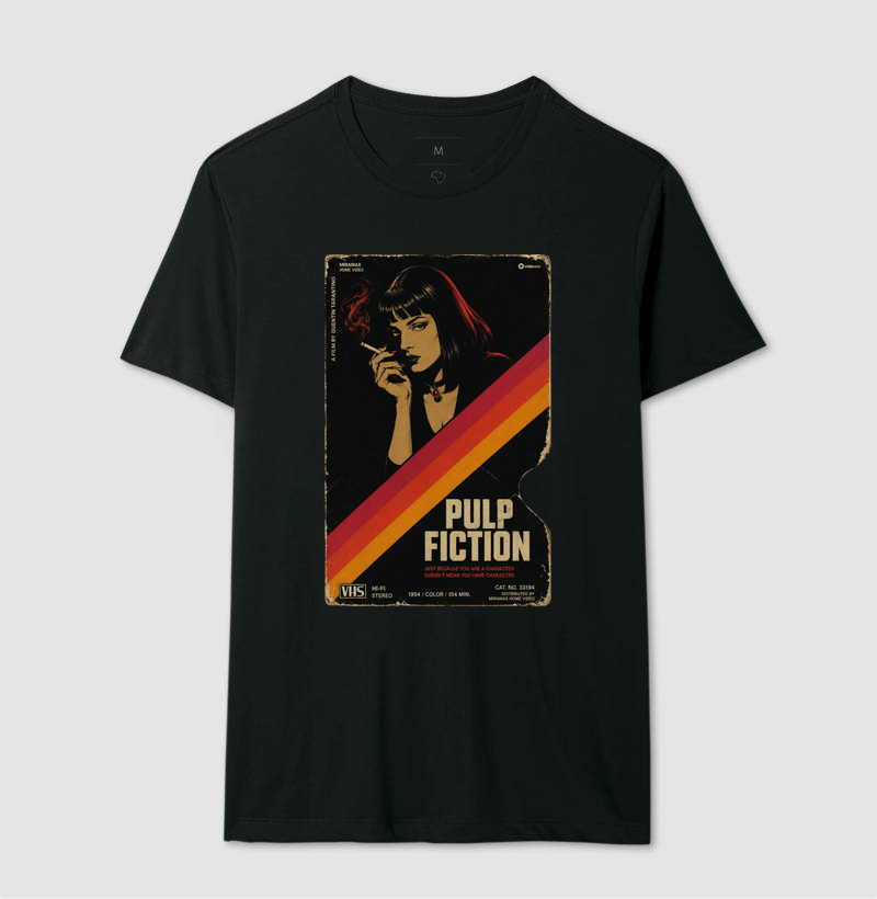 Pulp Fiction — Capa VHS Mia Wallace - Imagem 2