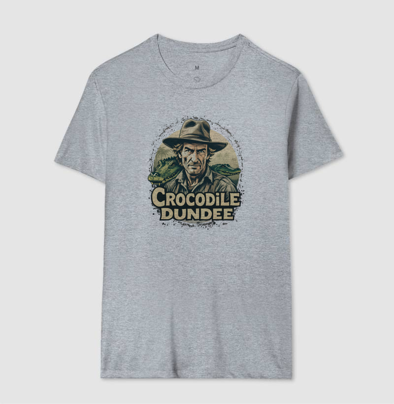 Camiseta Crocodilo Dundee Selvagem - Imagem 8