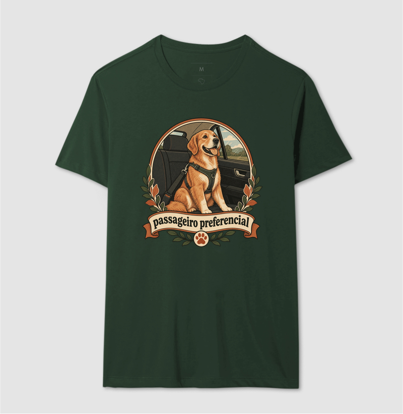 Camiseta Cachorro Carro "passageiro preferencial" | Pelo & Pano - Imagem 12