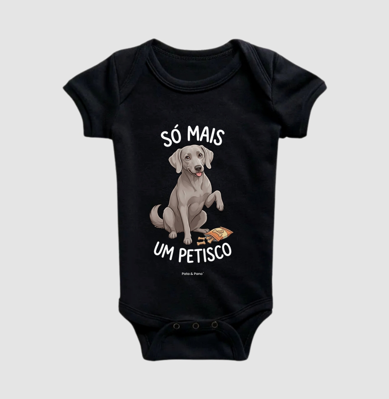 BODY BEBÊ WEIMANARER PETISCO - Imagem 2