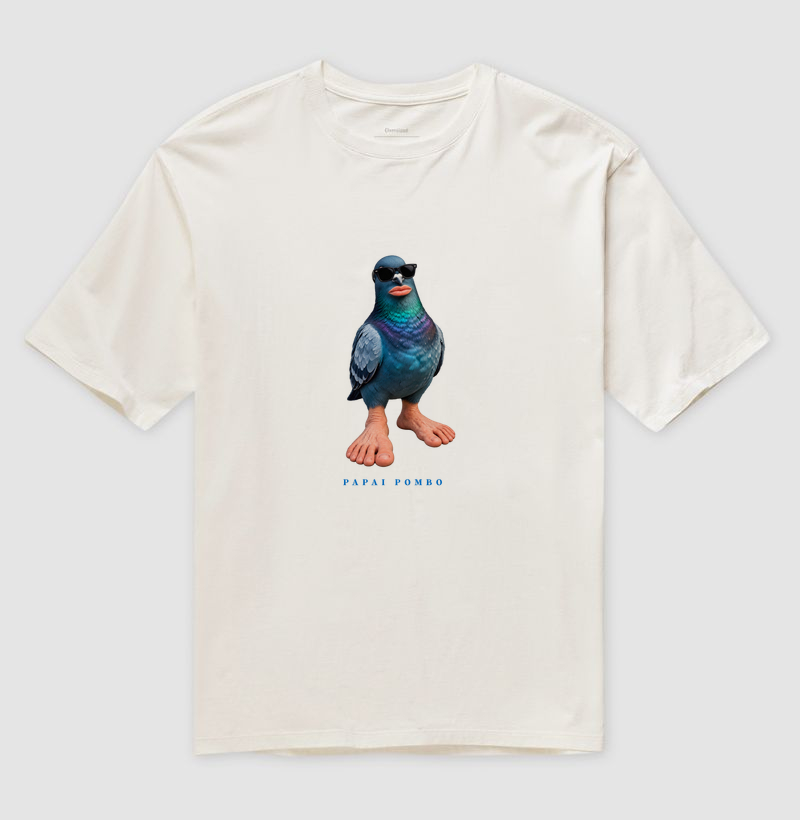 CAMISA OVERSIZED PAPAI POMBO - Imagem 2