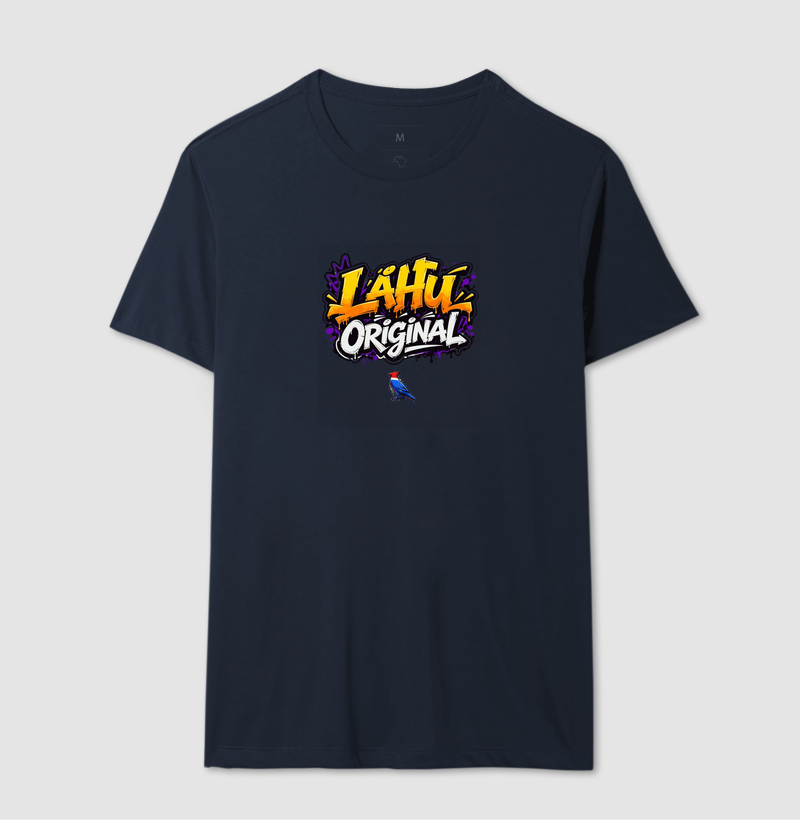 O grafite LÄHU Original brilha em tons vibrantes de laranja e roxo, traduzindo energia e movimento. Mistura perfeita entre arte de rua e moda contemporânea, feita para quem vive o estilo com propósito. - Imagem 6