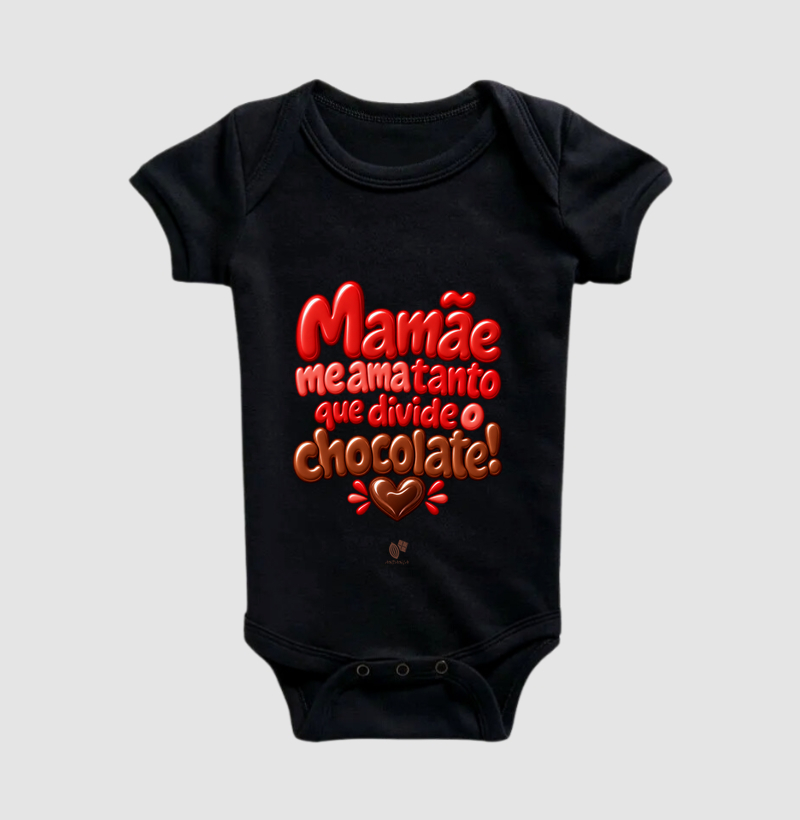 Mamãe me ama tanto que divide o chocolate - Imagem 2