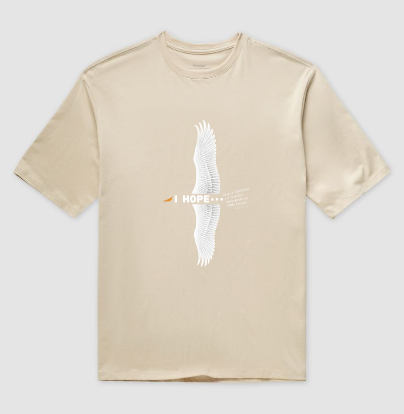 Camiseta Esperança que Renova - Algodão Peruano - Imagem 3