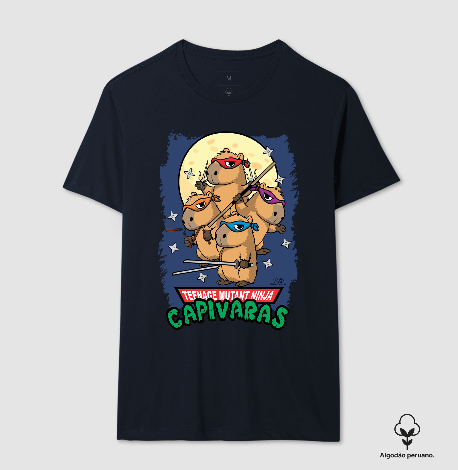 Camiseta Capivaras Ninja - Imagem 2