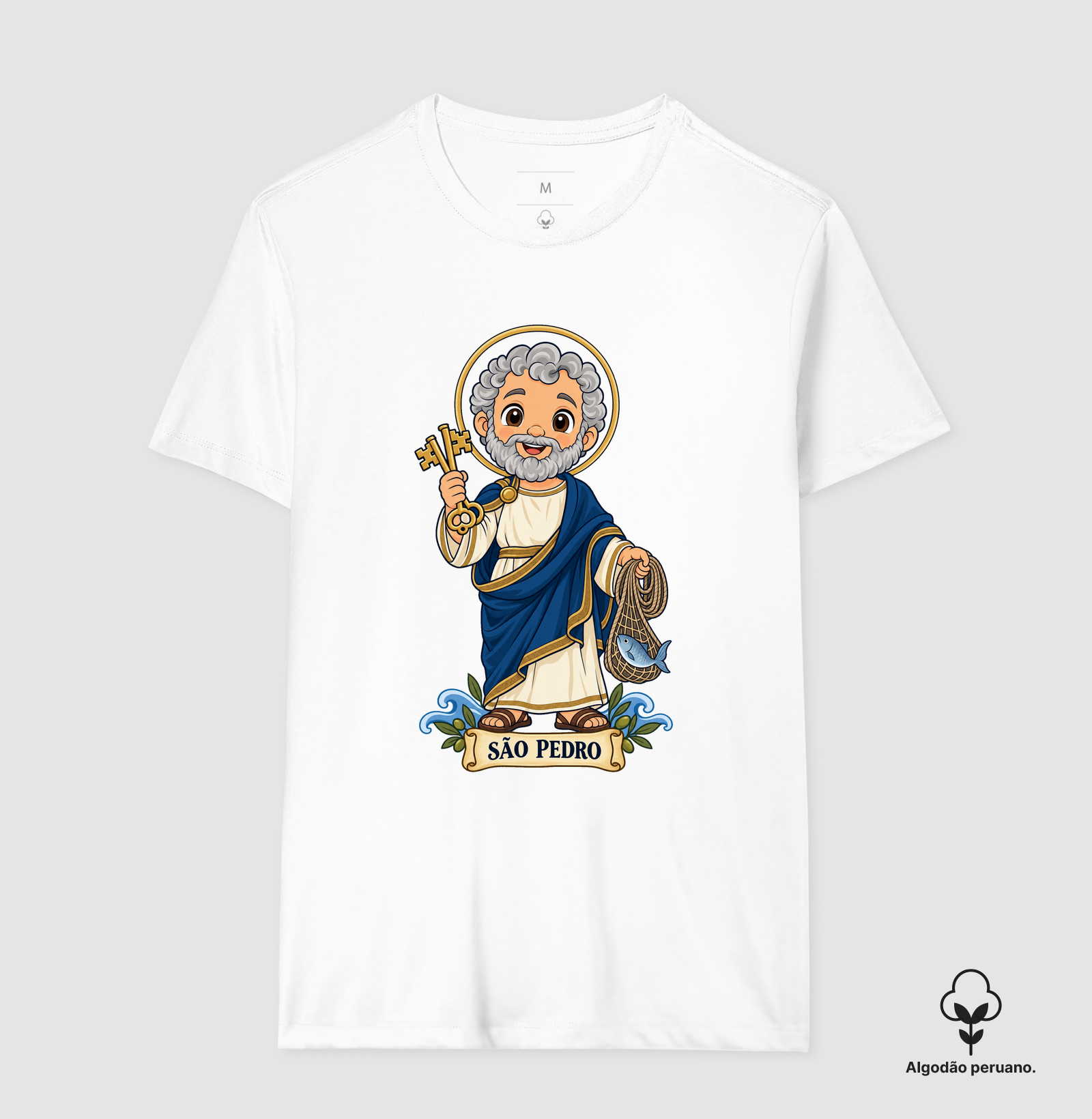 São Pedro estilo chibi - Imagem 4