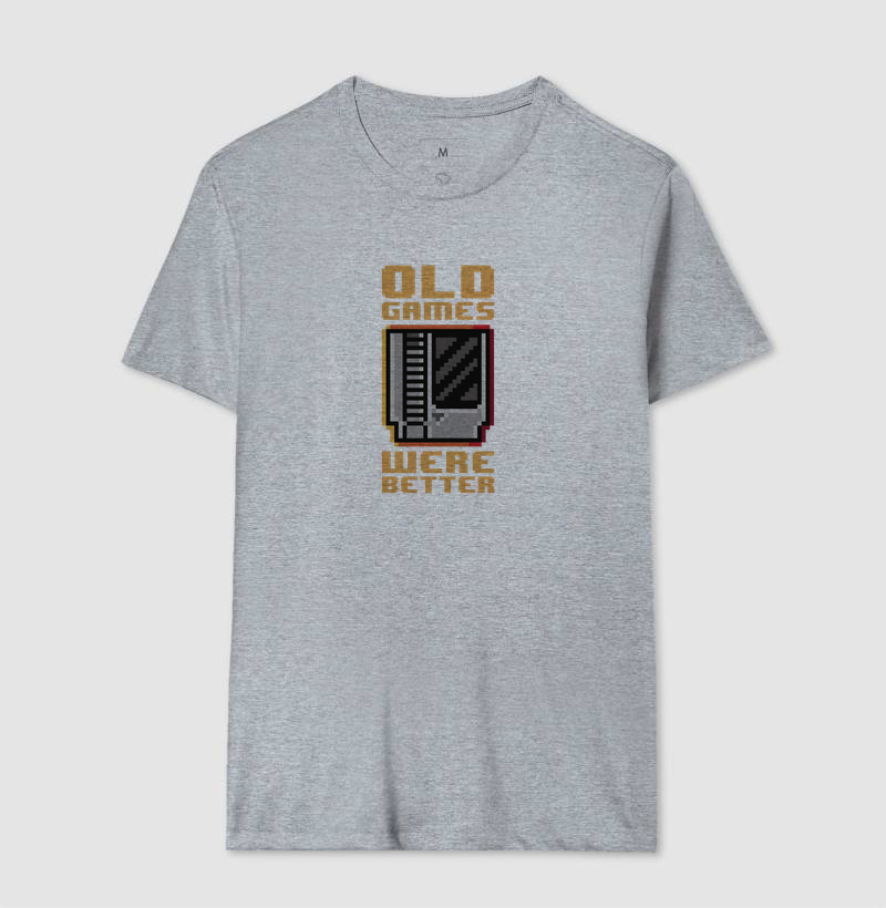 Camiseta Games antigos eram melhores - Imagem 5