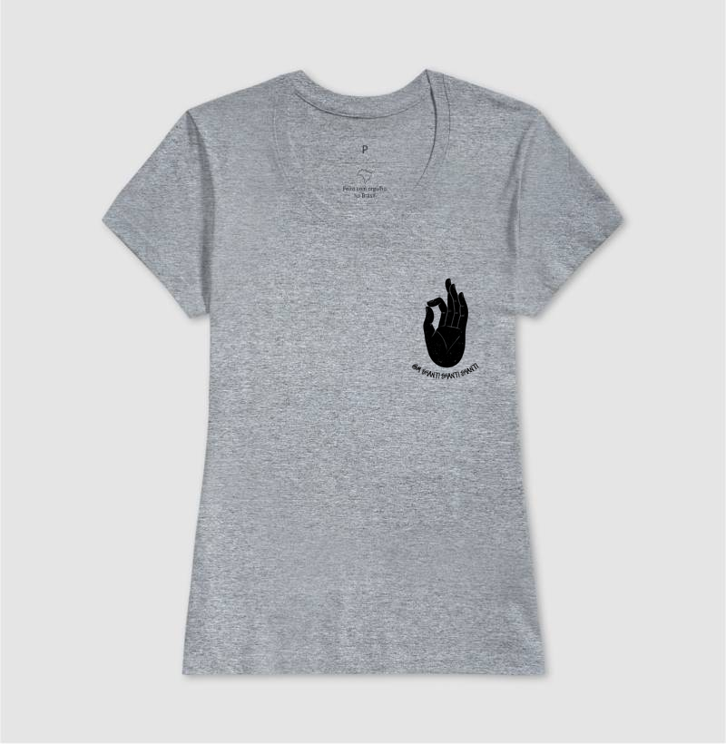 Camiseta - OM Shanti Shanti Shanti - Imagem 10