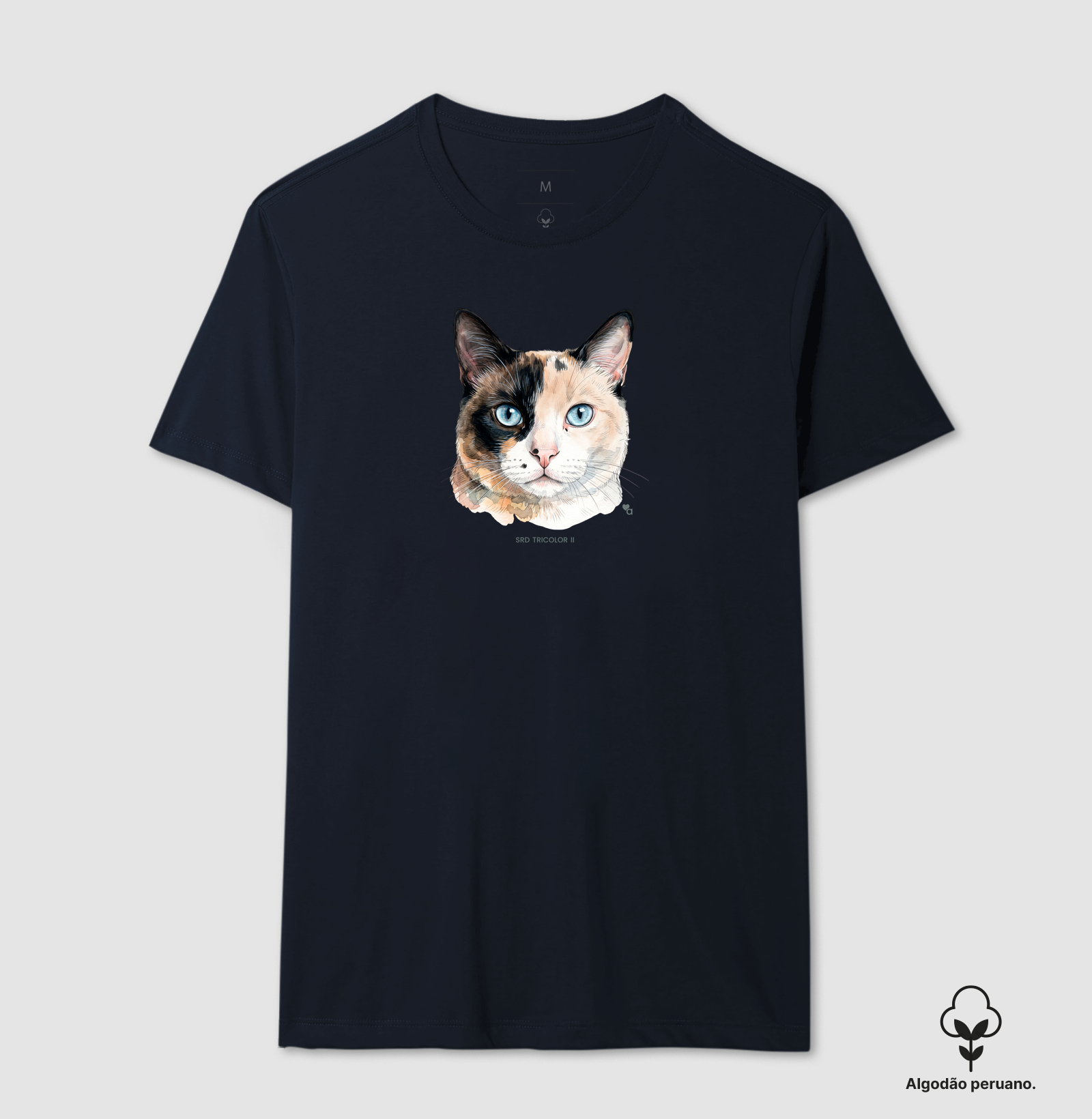 Gatos - SRD Tricolor II - Algodão Peruano - Imagem 9
