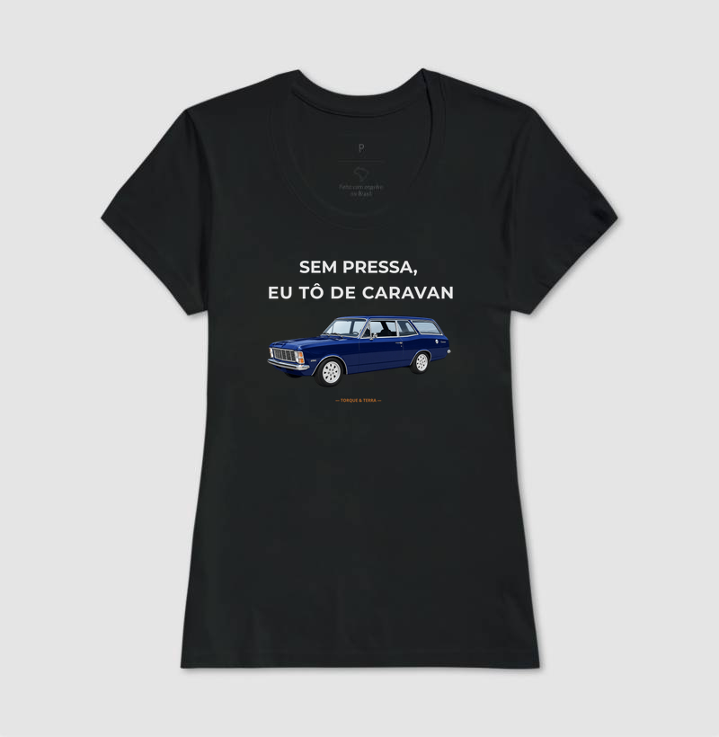 Sem pressa, eu tô de Caravan - azul escuro 2 - Imagem 3