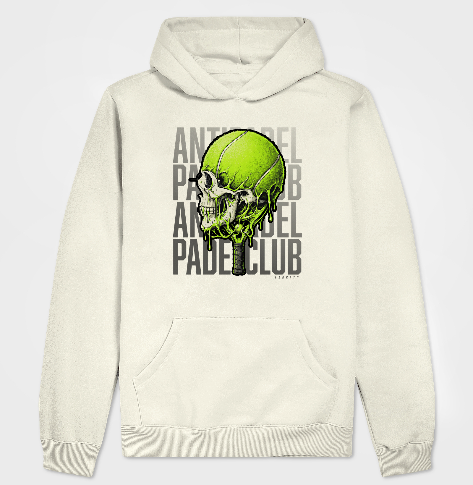 Camiseta Anti-Padel Caveira Prata - Imagem 3