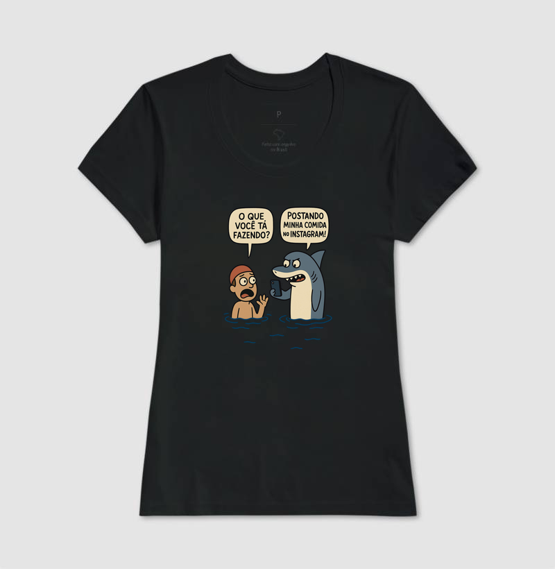 Camiseta Tubarão Foodgram - Imagem 5
