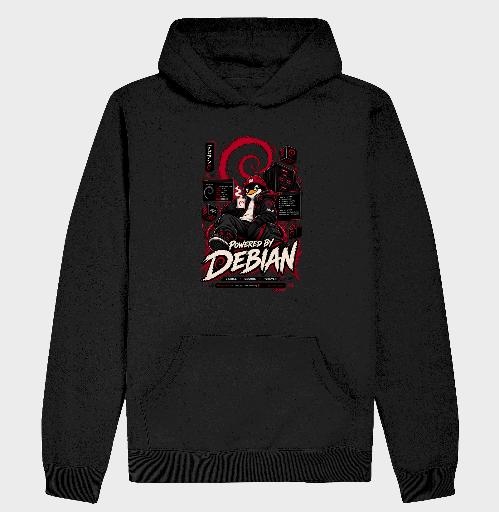 Powered by Debian — Stable, Secure, Forever - Imagem 2