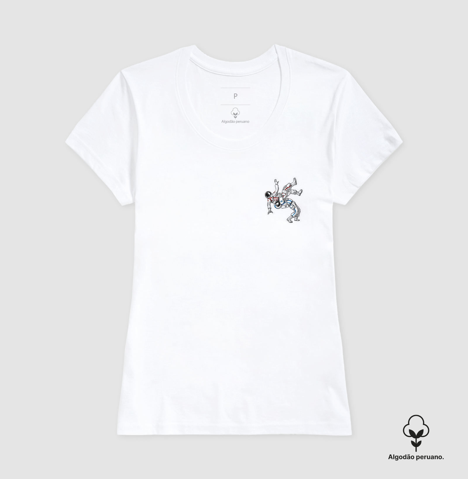 ASTRONAUTA QUEDA MINIMALISTA - Imagem 7