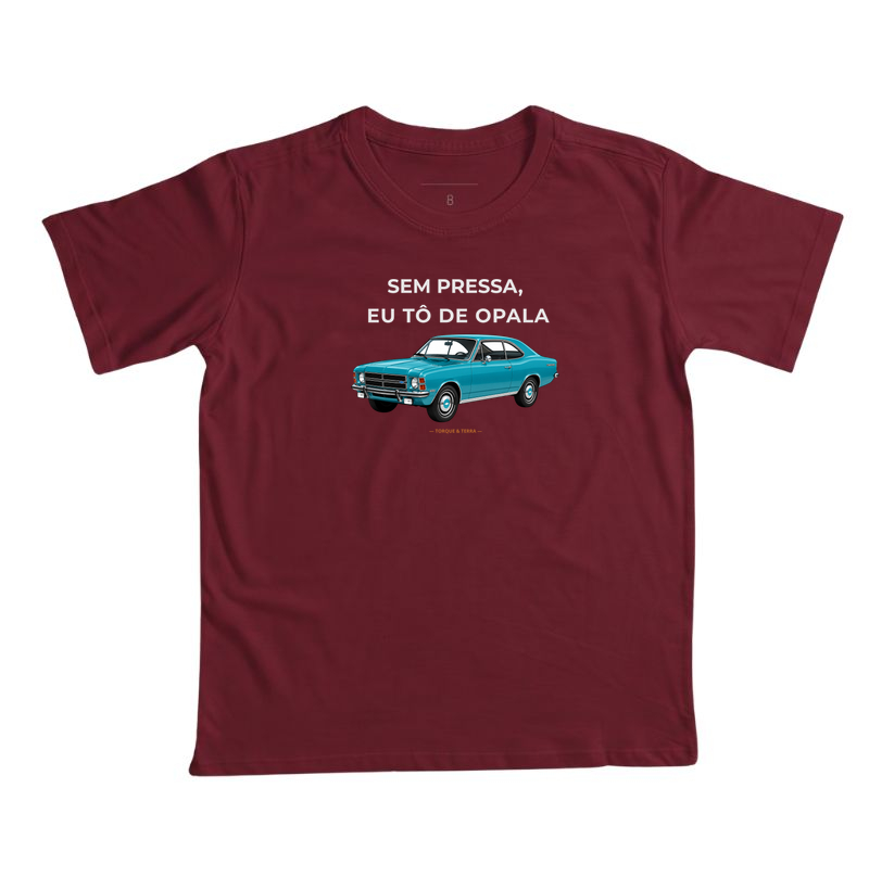 Sem pressa, eu tô de Opala - azul claro - Imagem 3
