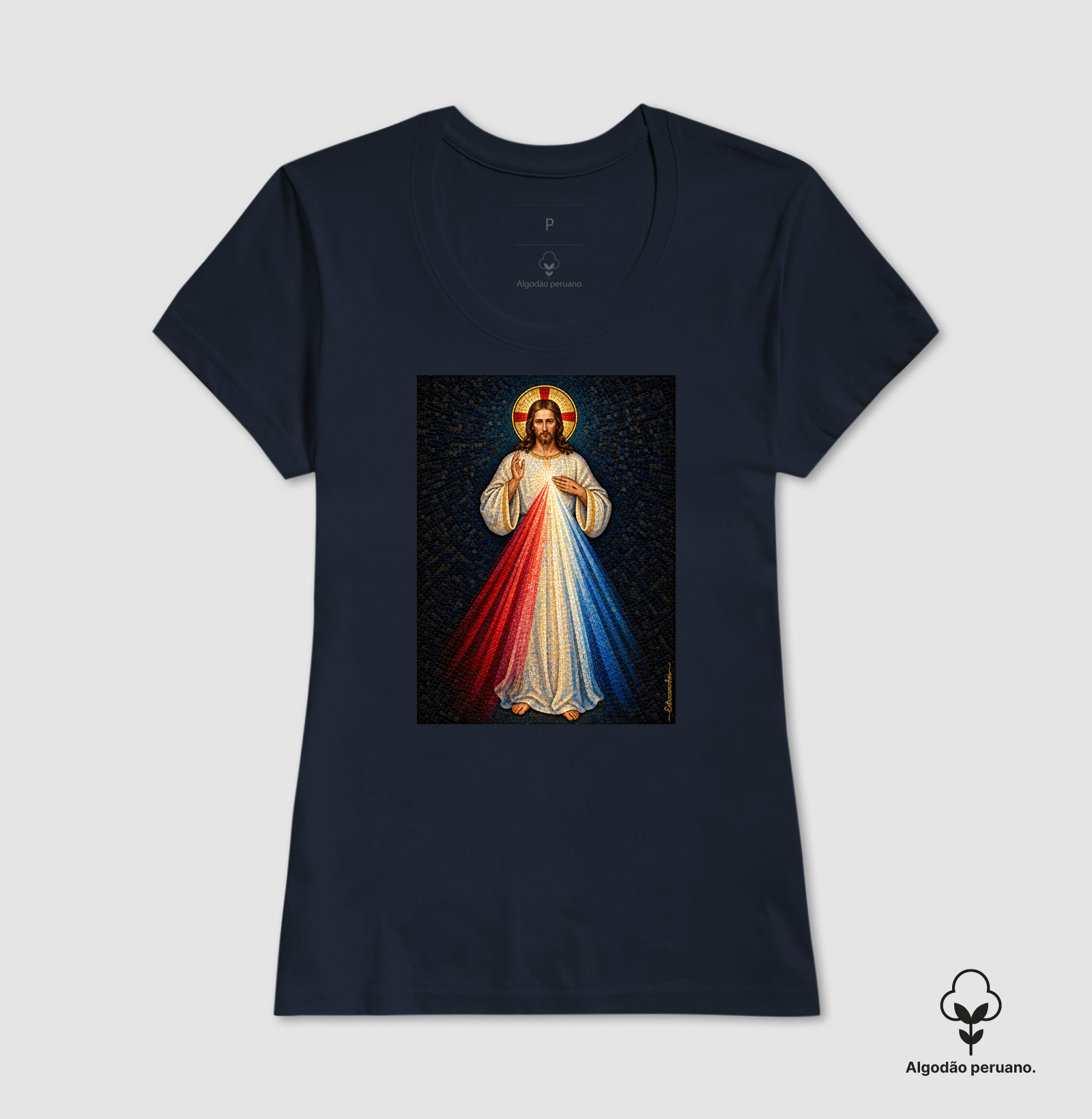 Jesus Misericordioso – Mosaico Sagrado - Imagem 4