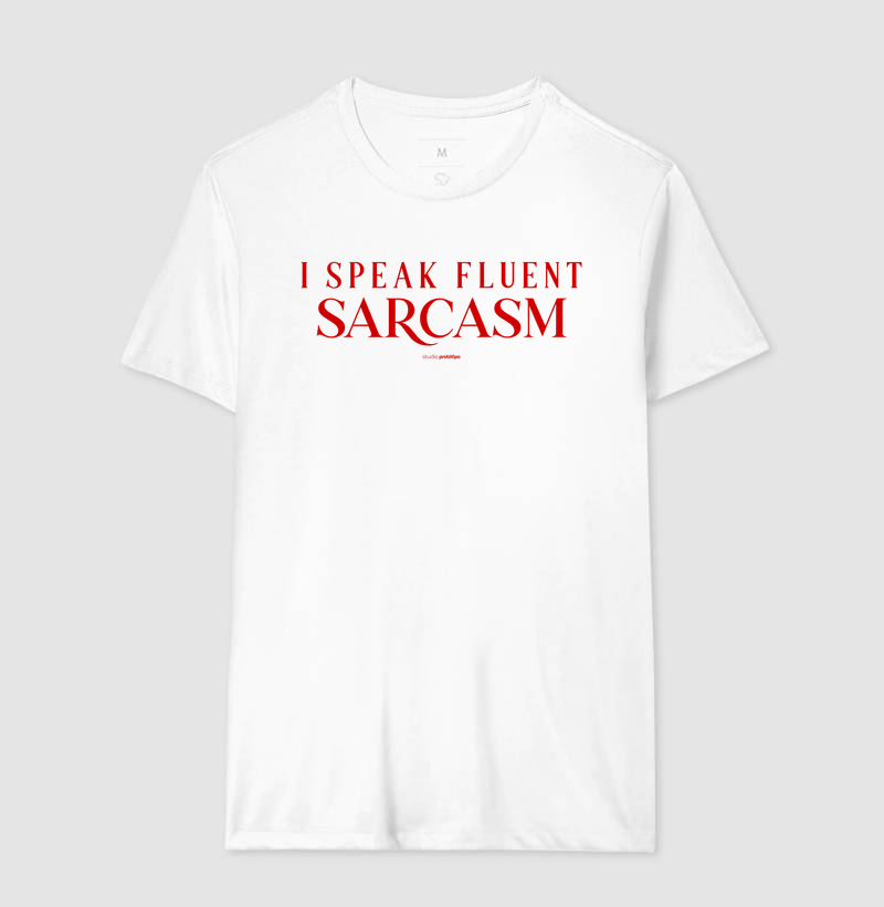 Camiseta Fluent in Sarcasm - Imagem 4