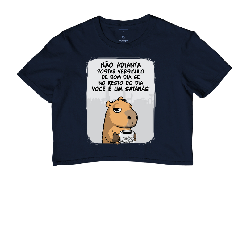 Camiseta Capivara Você é um Satanás - Imagem 4
