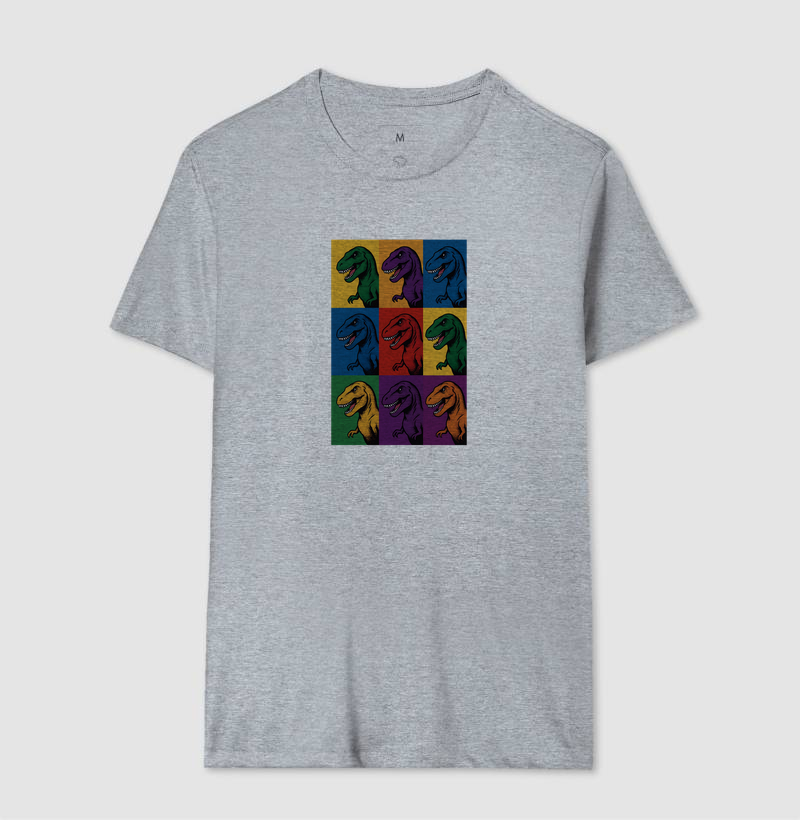 Camiseta Dino Pop T-Rex - Imagem 10