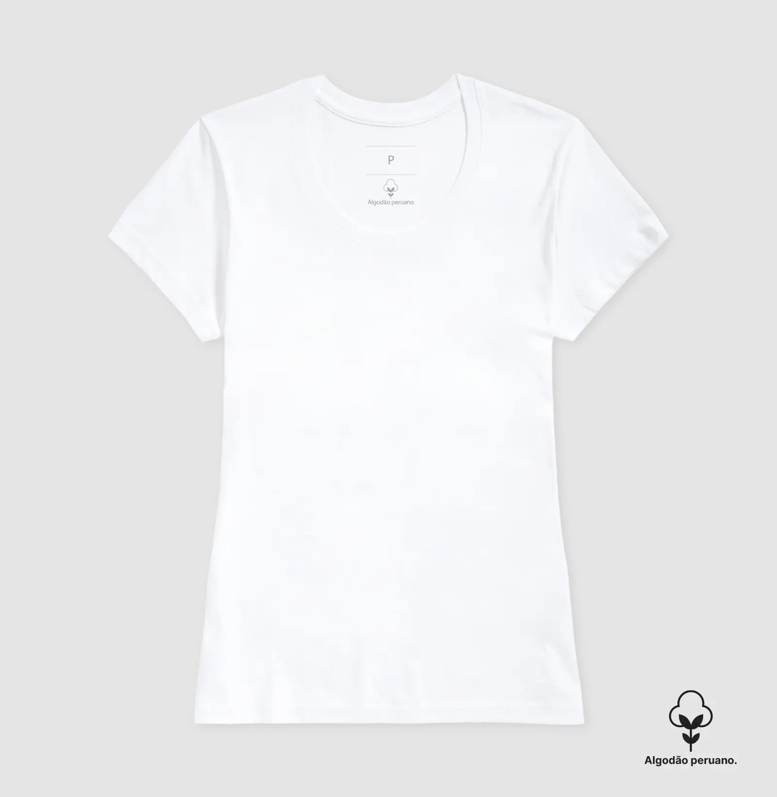 Camiseta Lisa Premium Algodão Peruano - Imagem 2