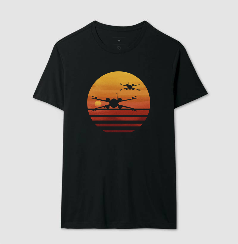 Camiseta X-Wing Sunset - Imagem 2