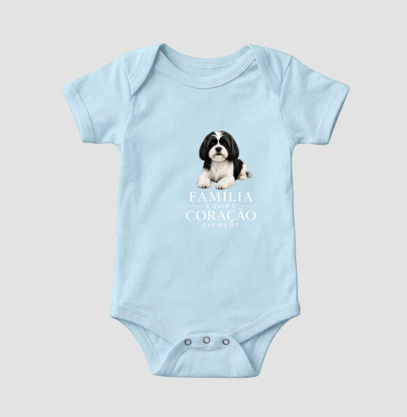 Lhasa Apso Preto e Branco - Família - Imagem 4