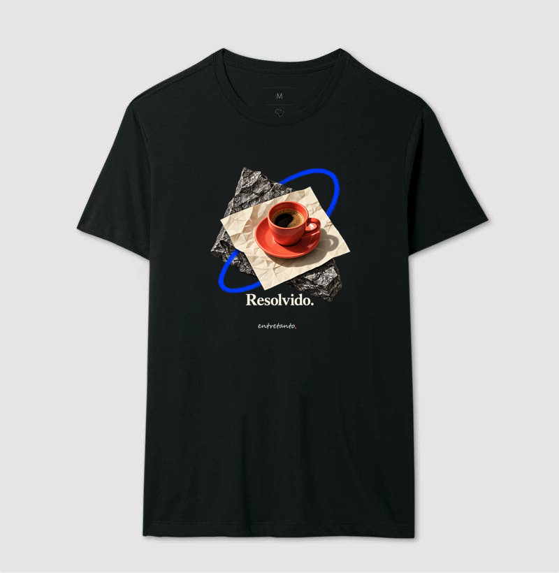Camiseta Pedra, papel, café  - Imagem 2