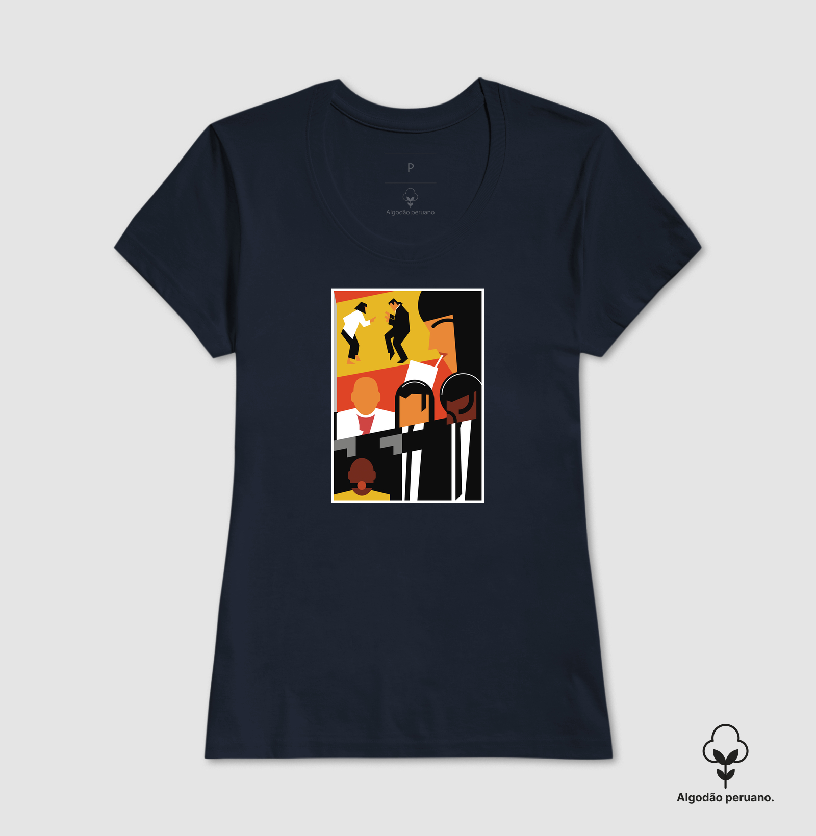 Camiseta Algodão Peruano Painel Pulp - Imagem 2