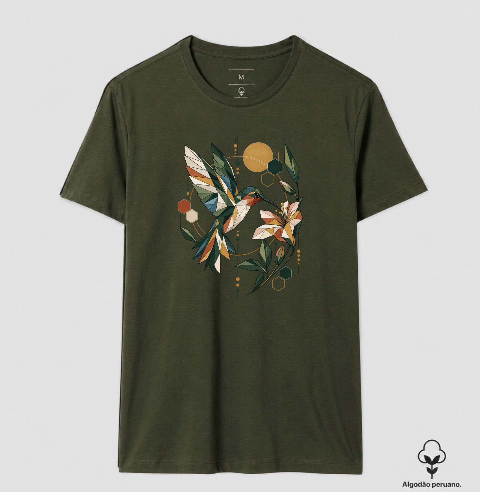 Camiseta Algodão Peruano - Beija-Flor - Imagem 3