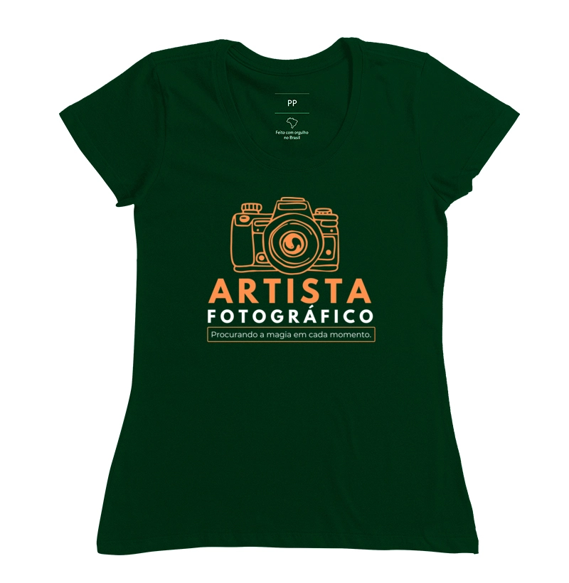 Camiseta artista fotográfico - Imagem 9