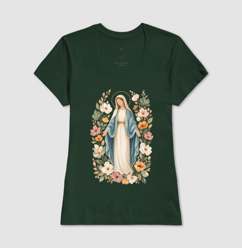 Nossa Senhora das Graças com Flores - Imagem 14