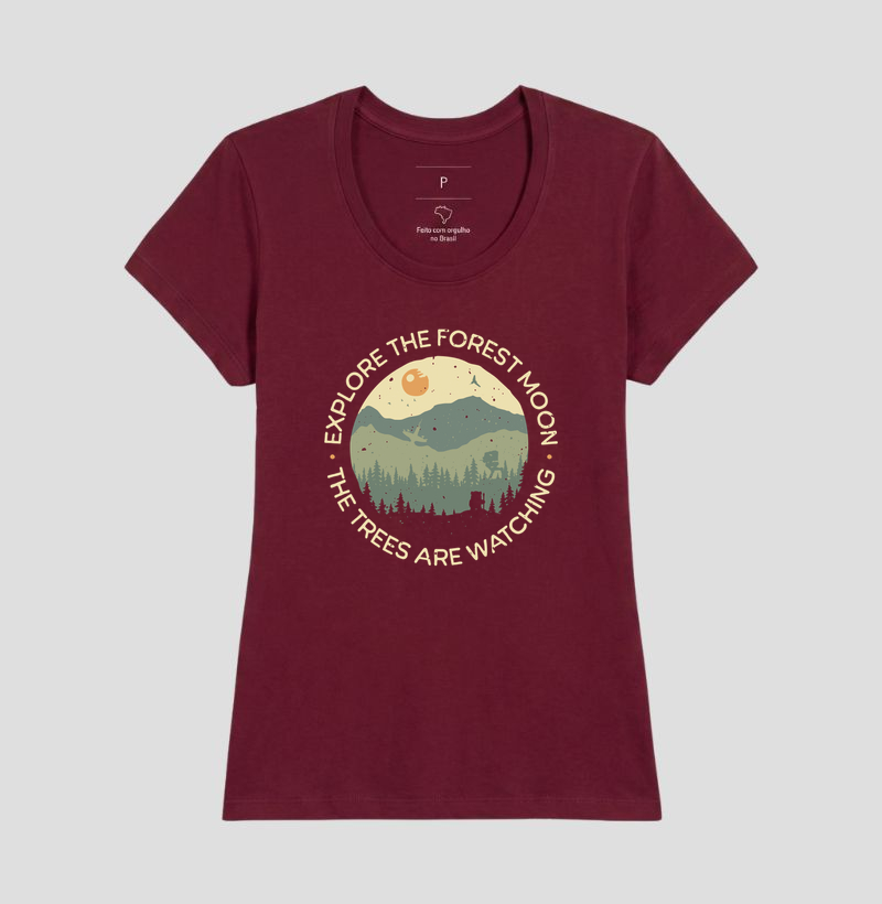 Camiseta  Explore the forest moon - Imagem 15