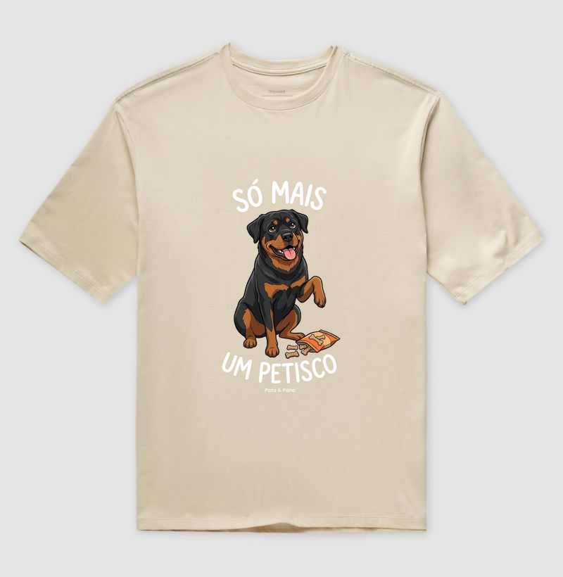 CAMISETA OVERSIZED ROTTWEILER PETISCO - Imagem 3