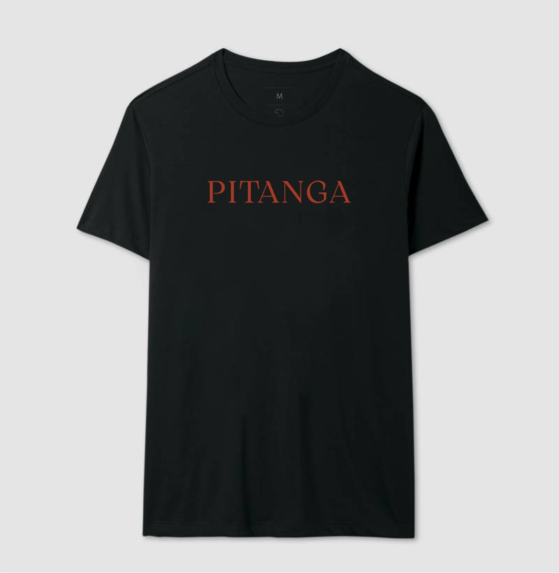 Camiseta Unissex em Algodão Estampa "PITANGA" – Versatilidade & Sofisticação Minimalista - Imagem 2