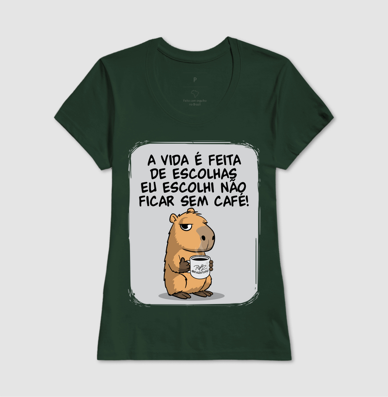 Camiseta Capivara Café - Imagem 13
