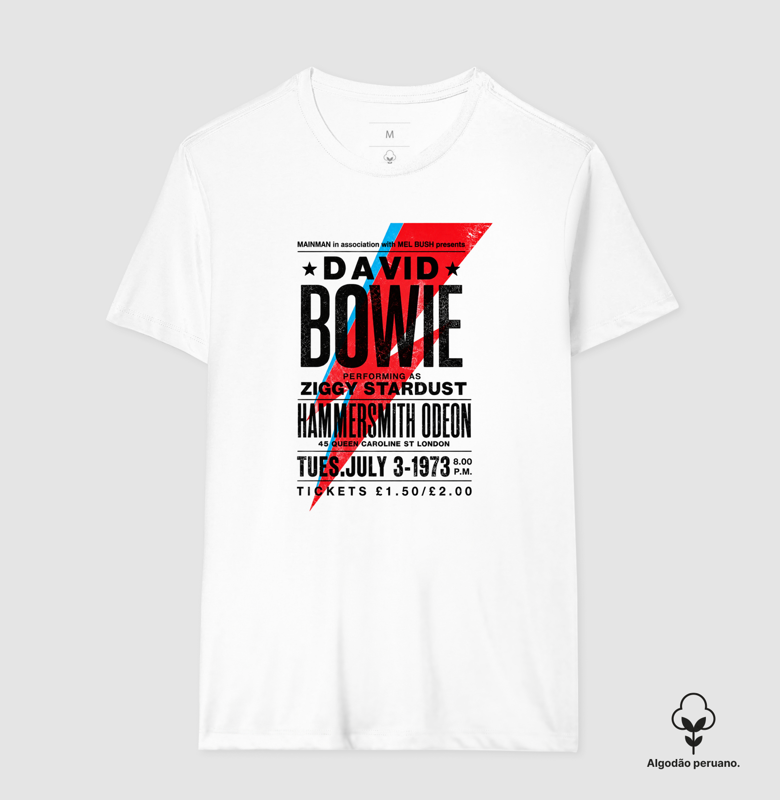 Camiseta Vintage Bowie  - Imagem 2