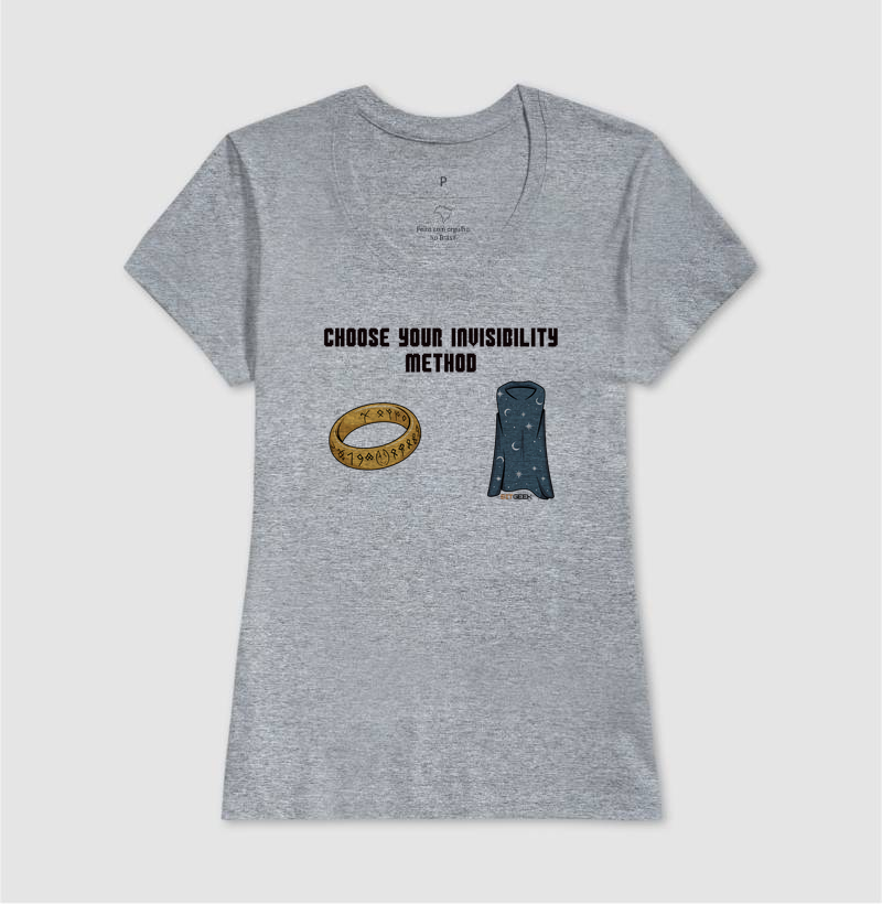 Camiseta Método de Invisibilidade - Imagem 9