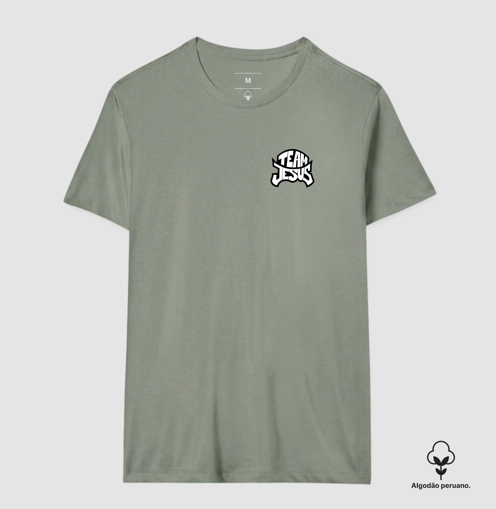 Camiseta Masc. Algodão Peruano Team Jesus - Imagem 6