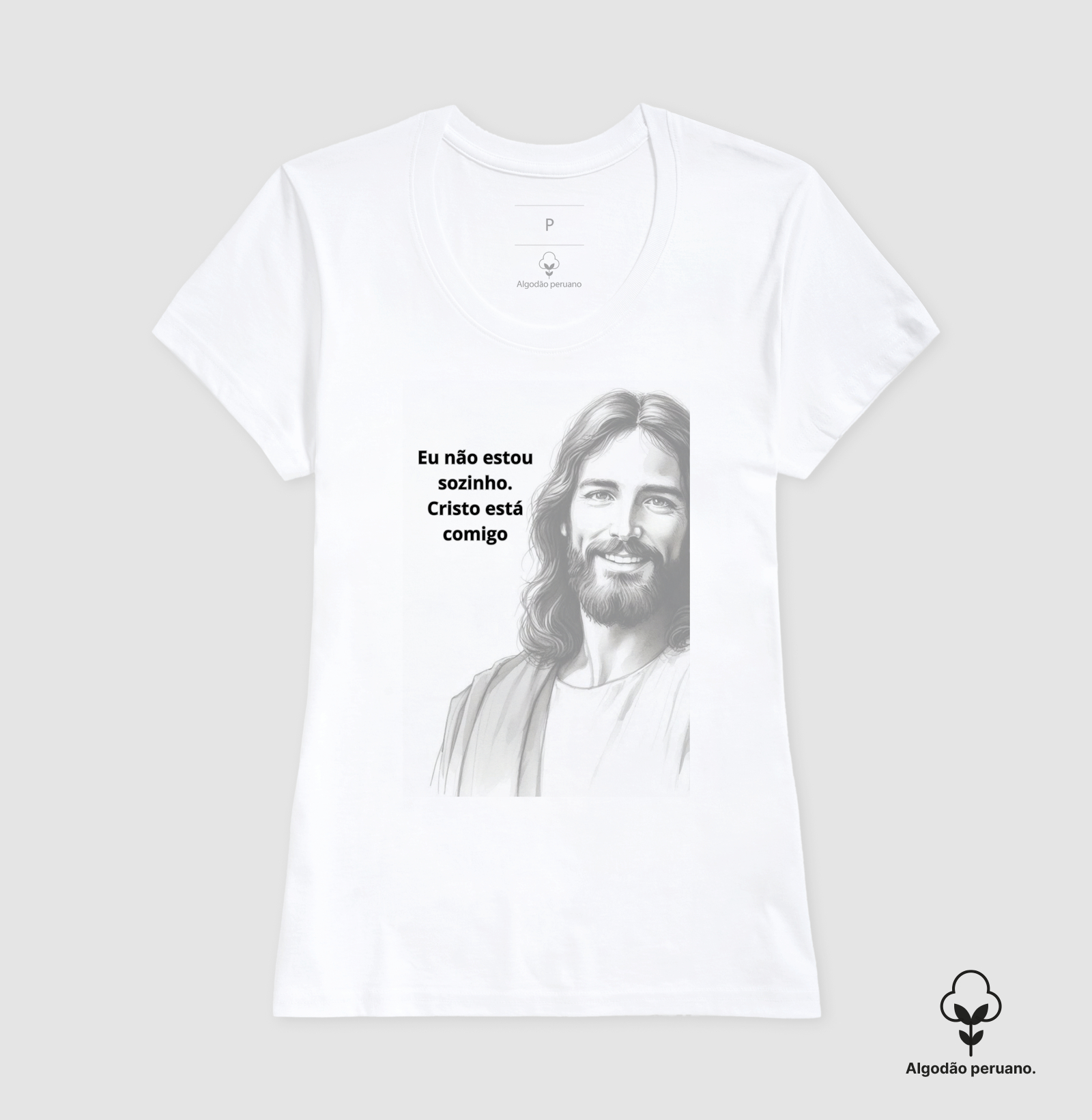 Camiseta Eu Não Estou Sozinho - Imagem 3
